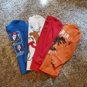 4 Long Sleeve Thermal Shirts